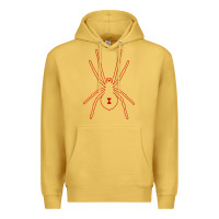 Antique Gold black widow Premium Hoodie - artisFamous