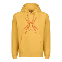 Mustard black widow Premium Hoodie - artisFamous