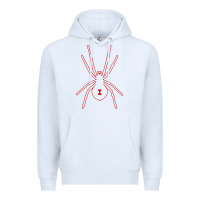 White black widow Premium Hoodie - artisFamous