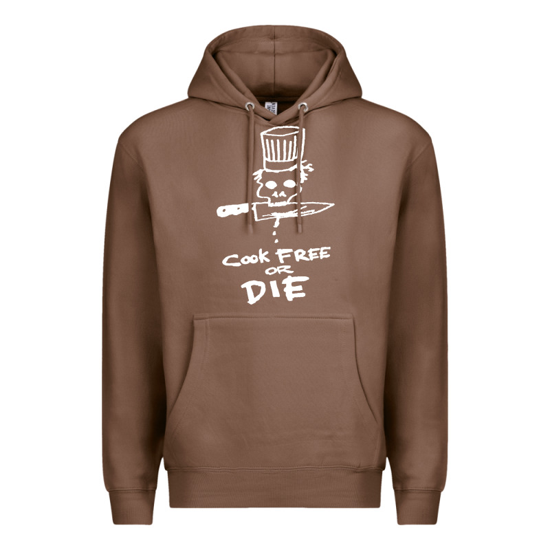 Bourdain Cook Free Or Die Premium Hoodie by artisFamous | Teevron
