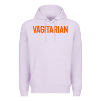 Lilac vagitarian Premium Hoodie - artisFamous