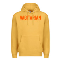 Mustard vagitarian Premium Hoodie - artisFamous