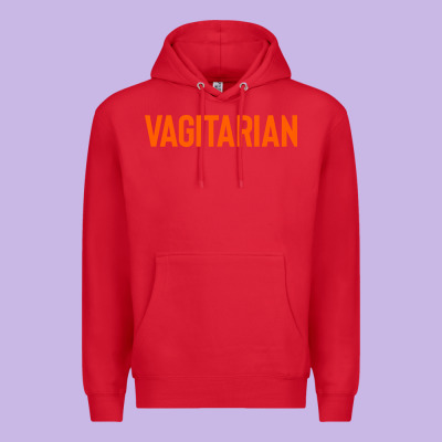 Vagitarian Premium Hoodie Designed By Artisfamous