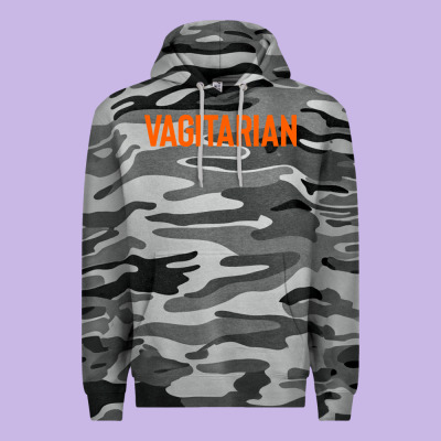 Vagitarian Premium Hoodie Designed By Artisfamous
