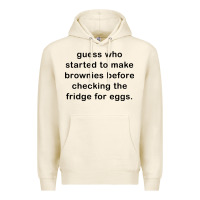 Tofu guess who started to make brownies Premium Hoodie - artisFamous