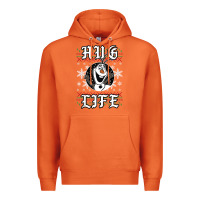 Carrot fro.zen o.l.a.f hug life ugly christmas sweater style shirt Premium Hoodie - artisFamous