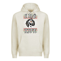 Oatmeal Heather fro.zen o.l.a.f hug life ugly christmas sweater style shirt Premium Hoodie - artisFamous