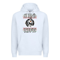 White fro.zen o.l.a.f hug life ugly christmas sweater style shirt Premium Hoodie - artisFamous