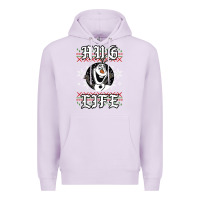 Lilac fro.zen o.l.a.f hug life ugly christmas sweater style shirt Premium Hoodie - artisFamous