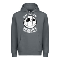 Rock j.a.c.k  skel.ling.ton  worst nightmare t shirt Premium Hoodie - artisFamous