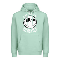 Seafoam j.a.c.k  skel.ling.ton  worst nightmare t shirt Premium Hoodie - artisFamous