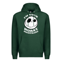 Sports Green j.a.c.k  skel.ling.ton  worst nightmare t shirt Premium Hoodie - artisFamous
