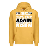 Mustard second born gifts Premium Hoodie - artisFamous