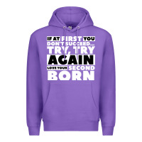 Purple second born gifts Premium Hoodie - artisFamous