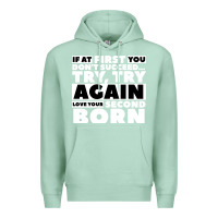 Seafoam second born gifts Premium Hoodie - artisFamous