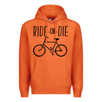 Carrot ride or die bicycle Premium Hoodie - artisFamous