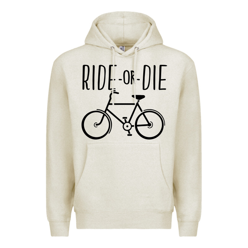 Ride Or Die Bicycle Premium Hoodie by artisFamous | Teevron