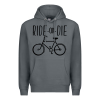 Rock ride or die bicycle Premium Hoodie - artisFamous