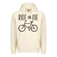 Sandshell ride or die bicycle Premium Hoodie - artisFamous