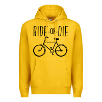 Lemon ride or die bicycle Premium Hoodie - artisFamous