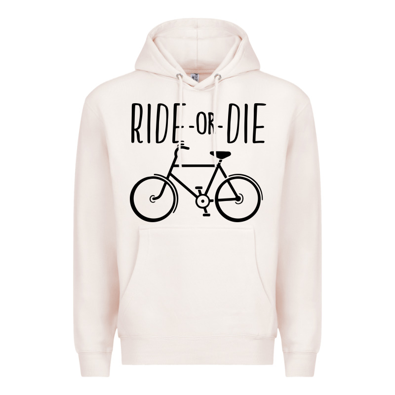 Ride Or Die Bicycle Premium Hoodie by artisFamous | Teevron