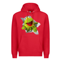 Red kermit the frog Premium Hoodie - artisFamous