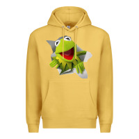 Antique Gold kermit the frog Premium Hoodie - artisFamous