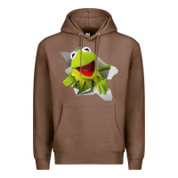 Chestnut kermit the frog Premium Hoodie - artisFamous
