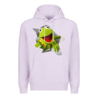 Lilac kermit the frog Premium Hoodie - artisFamous