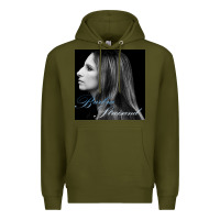 Army Green Barbra Streisand design Premium Hoodie - artisFamous