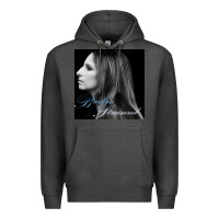 Charcoal Heather Barbra Streisand design Premium Hoodie - artisFamous
