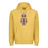 Antique Gold Native OWL Premium Hoodie - artisFamous