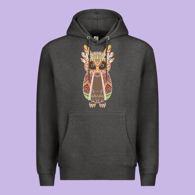 Native Owl Premium Hoodie Designed By Artisfamous