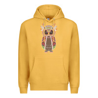 Mustard Native OWL Premium Hoodie - artisFamous