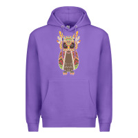 Purple Native OWL Premium Hoodie - artisFamous