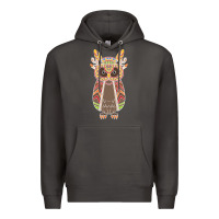 Smoke Native OWL Premium Hoodie - artisFamous