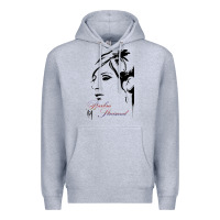 Heather Grey Design barbra streisand Premium Hoodie - artisFamous