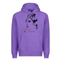Purple Design barbra streisand Premium Hoodie - artisFamous