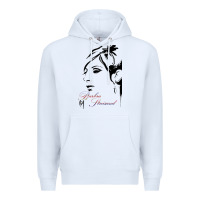 White Design barbra streisand Premium Hoodie - artisFamous