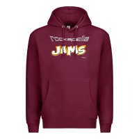 Burgundy rockapella Premium Hoodie - artisFamous
