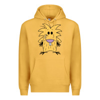 Mustard norbet angry beaver Premium Hoodie - artisFamous