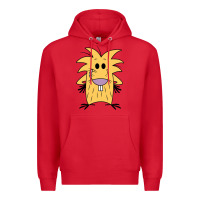 Red norbet angry beaver Premium Hoodie - artisFamous