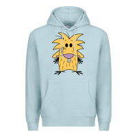 Blue Mist norbet angry beaver Premium Hoodie - artisFamous