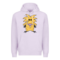Lilac norbet angry beaver Premium Hoodie - artisFamous