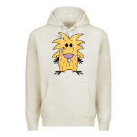 Oatmeal Heather norbet angry beaver Premium Hoodie - artisFamous