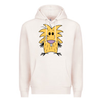 Pale Pink norbet angry beaver Premium Hoodie - artisFamous