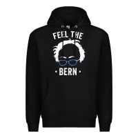 Black bernie sanders for now Premium Hoodie - artisFamous