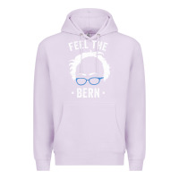 Lilac bernie sanders for now Premium Hoodie - artisFamous