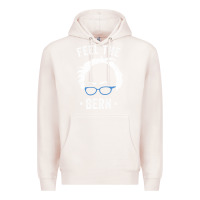 Pale Pink bernie sanders for now Premium Hoodie - artisFamous