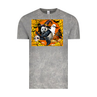 Cloud Rock panda halloween Vintage Tee - LillyAllenDesigns